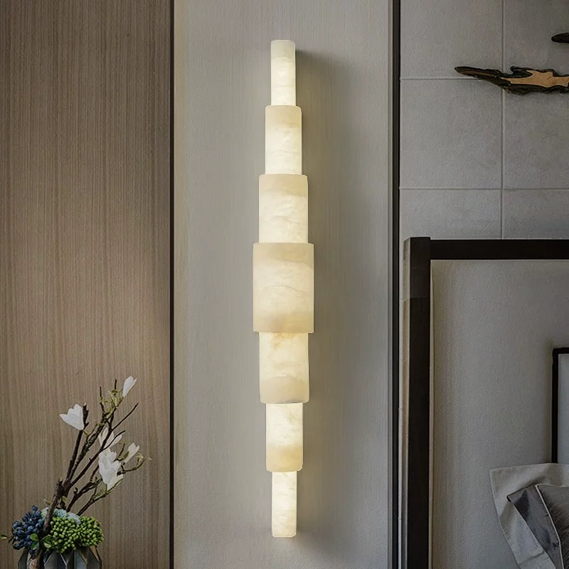 Home Bathroom Hardware - 2026 New marble ceiling wall lamp,
