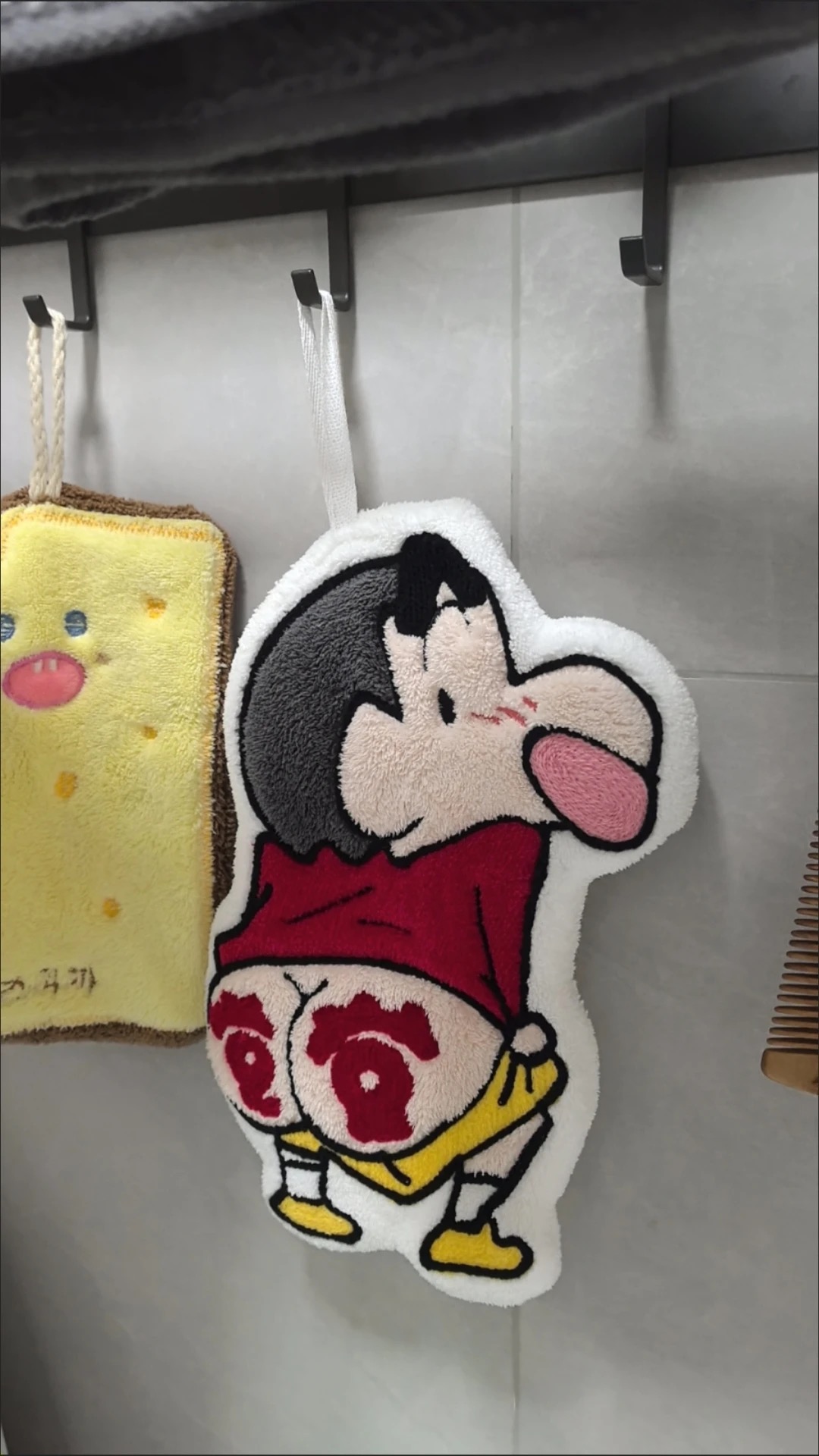 Home Goods Bathroom - New Crayon Shin-chan Anime Cartoon Hand