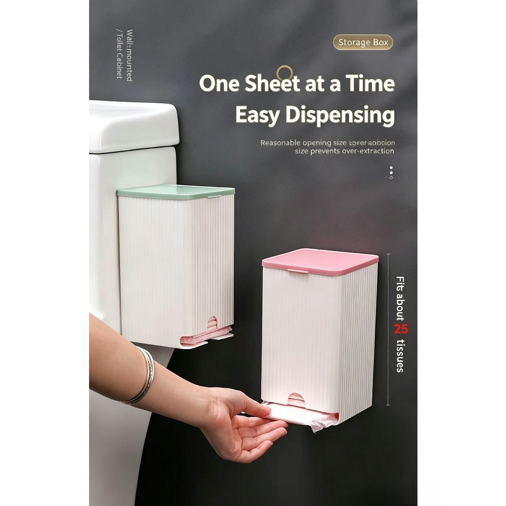 Home Goods Bathroom Cabinets - Wall Mounted Sanitary Pad Storage Box