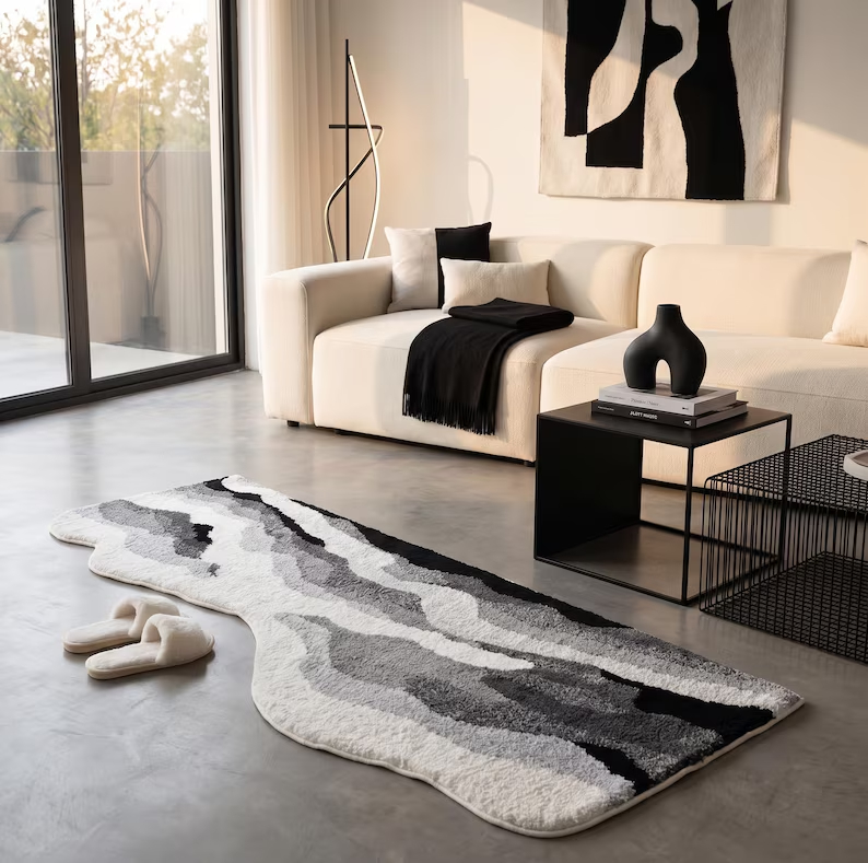 VIKAMA Black White Gray Abstra - đánh giá và giá Home Bathroom Cleaning Machine