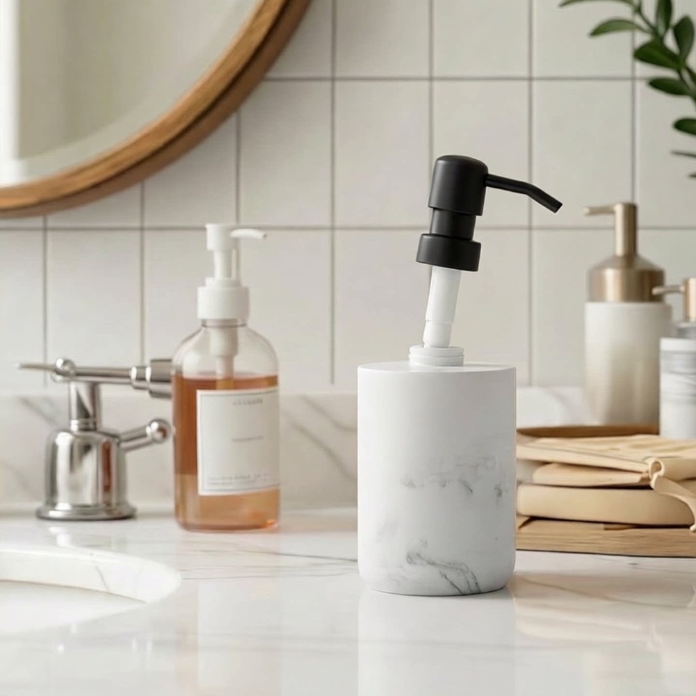 250ML Marble Pattern Resin Soa - đánh giá và giá Home Bathroom Pressure Pump