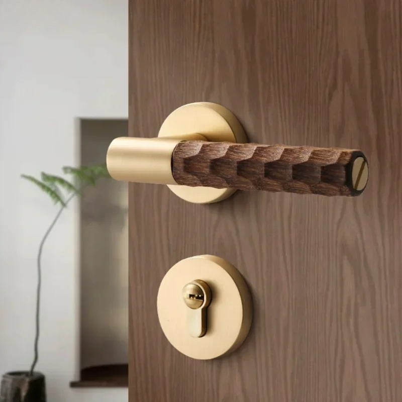Wooden Door Handle Zinc Silent - đánh giá và giá Home Bathroom Hardware
