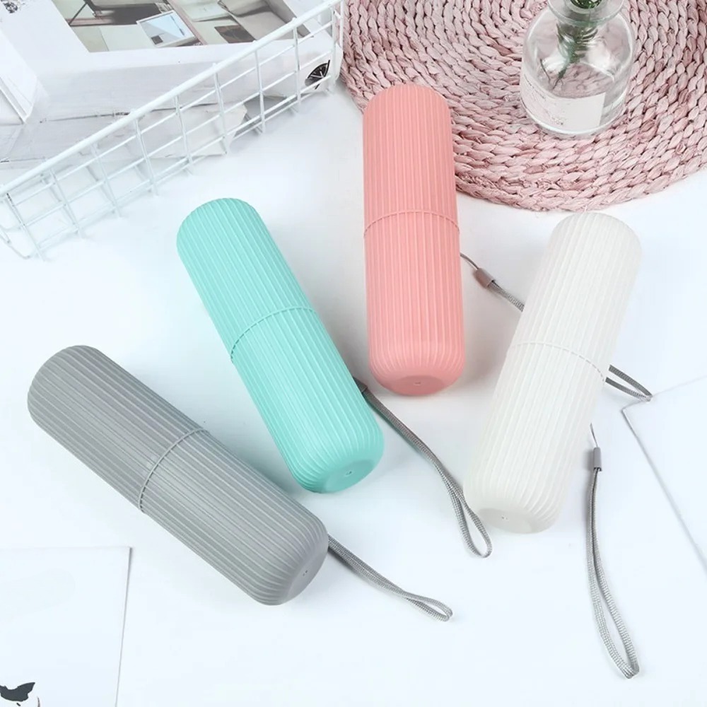 Portable Toothbrush Holder wit - đánh giá và giá Toothbrush Holder Set
