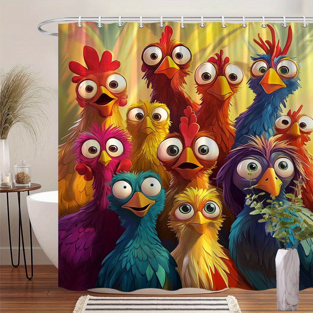 Waterproof Shower Curtain with - đánh giá và giá Shower Curtain Liner