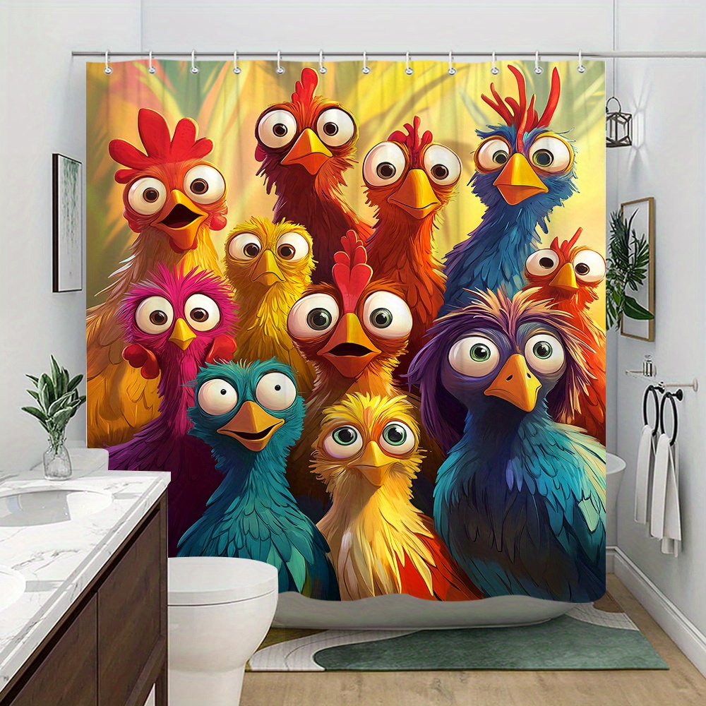 Waterproof Shower Curtain with - đánh giá và giá Shower Curtain Liner