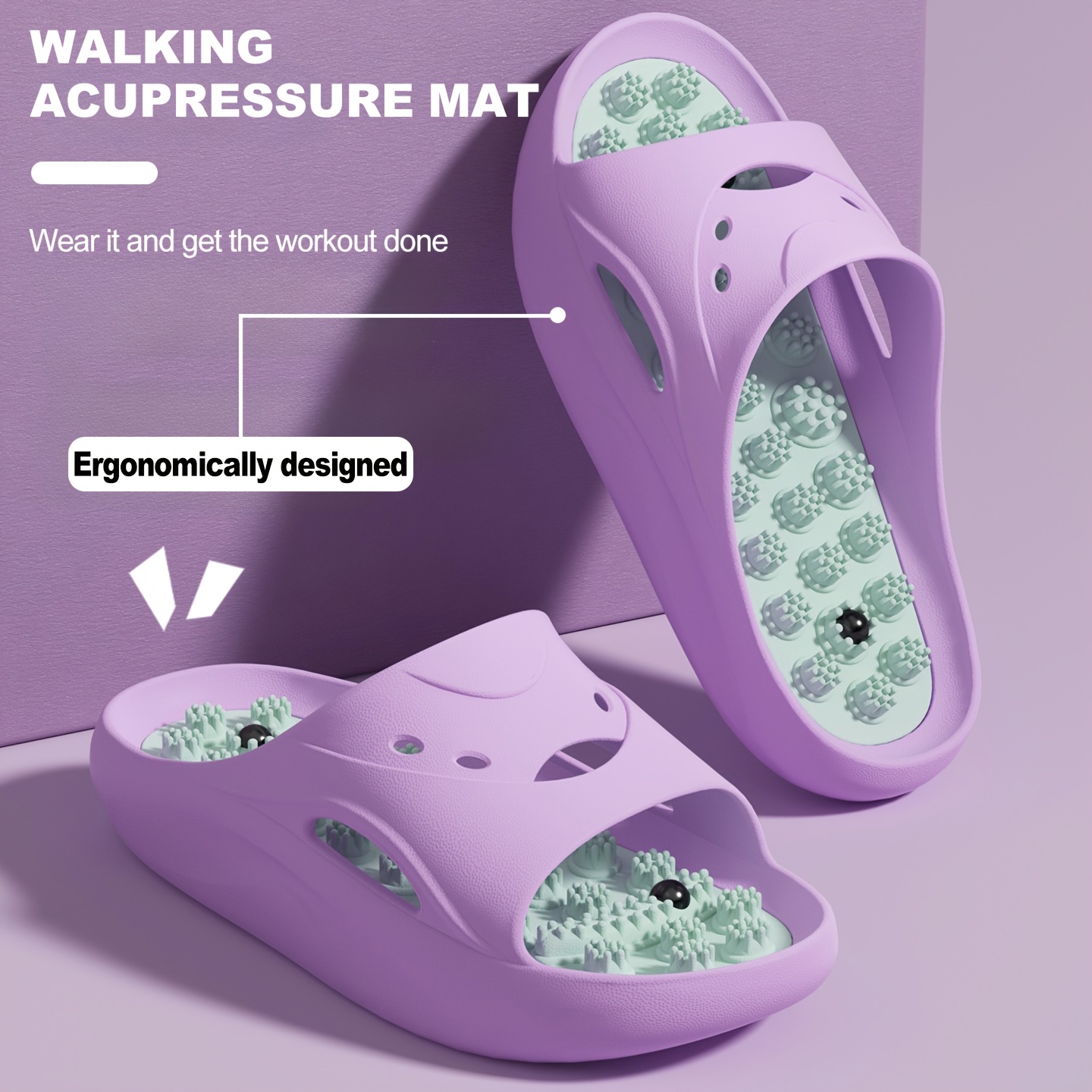 Women Men EVA Massage Slippers - đánh giá và giá Home Outdoor Bathroom
