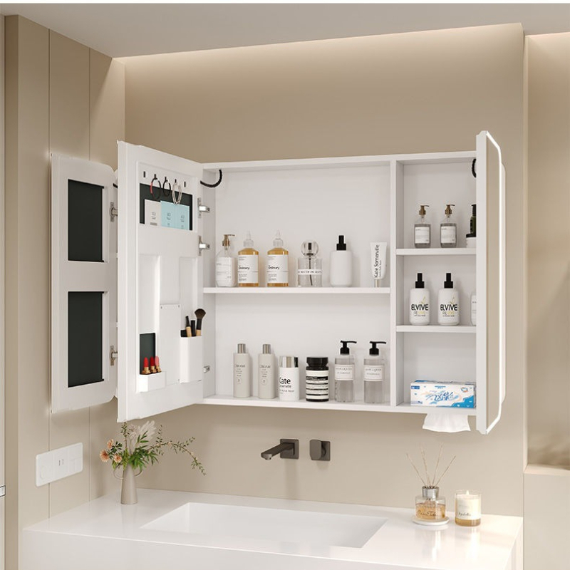 LED Bathroom Mirror Cabinet Al - đánh giá và giá Home Bathroom Lights