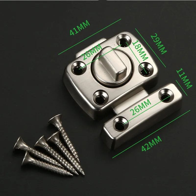 Home Security Latch Double Sid - đánh giá và giá Home Bathroom Hardware