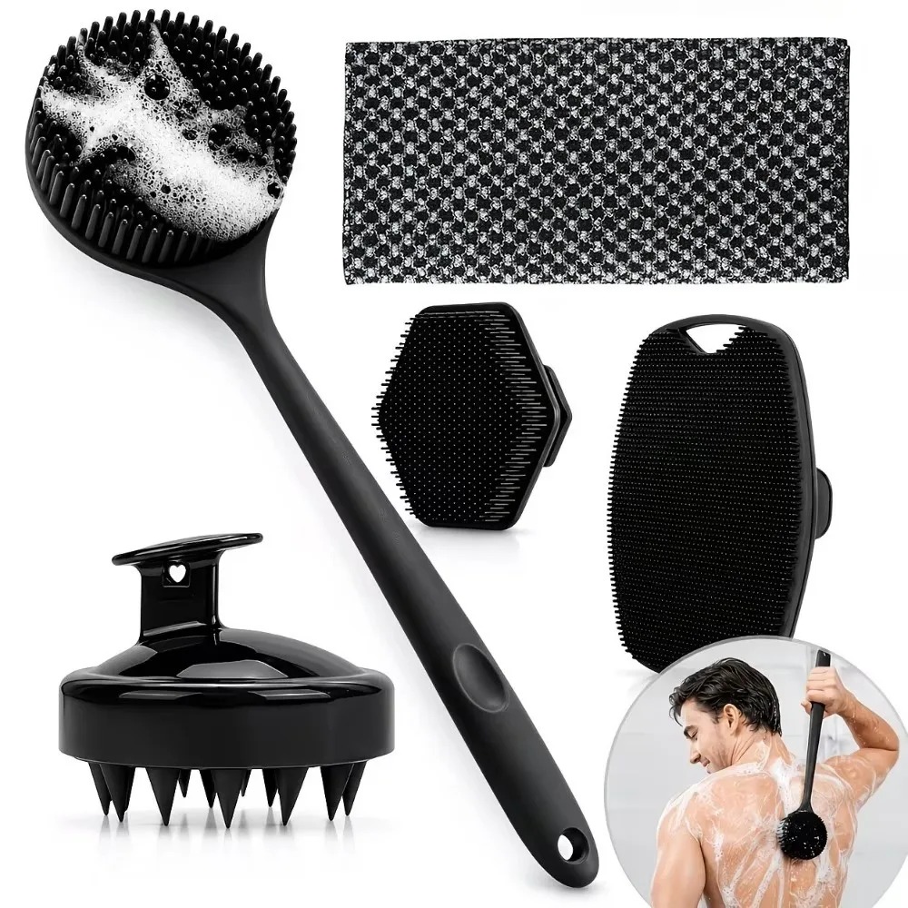 5/4/3/2/1Pcs Body Bath Brush S - đánh giá và giá Home Bathroom Cleaning Machine