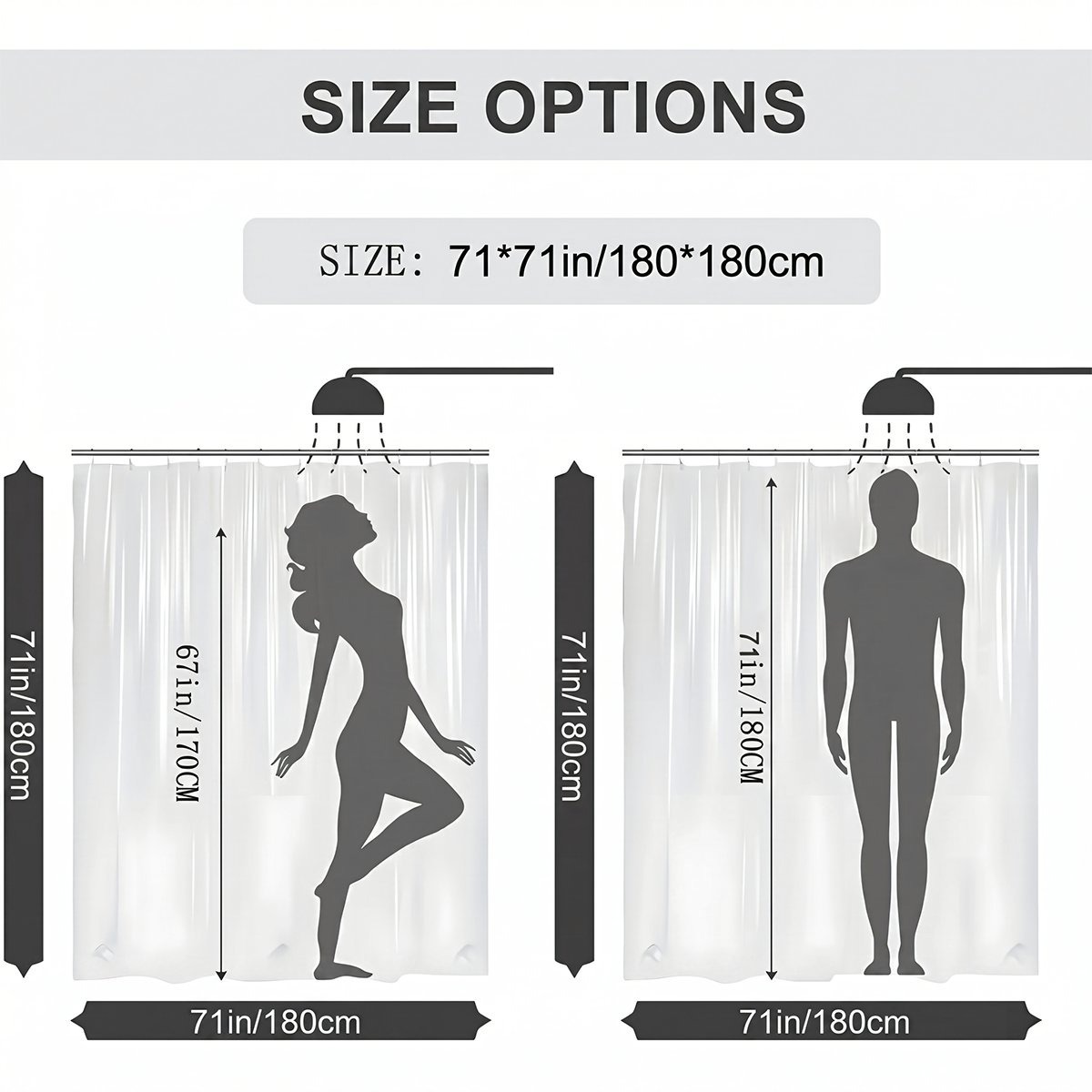 Waterproof Tropical Underwater - đánh giá và giá Shower Curtain Liner