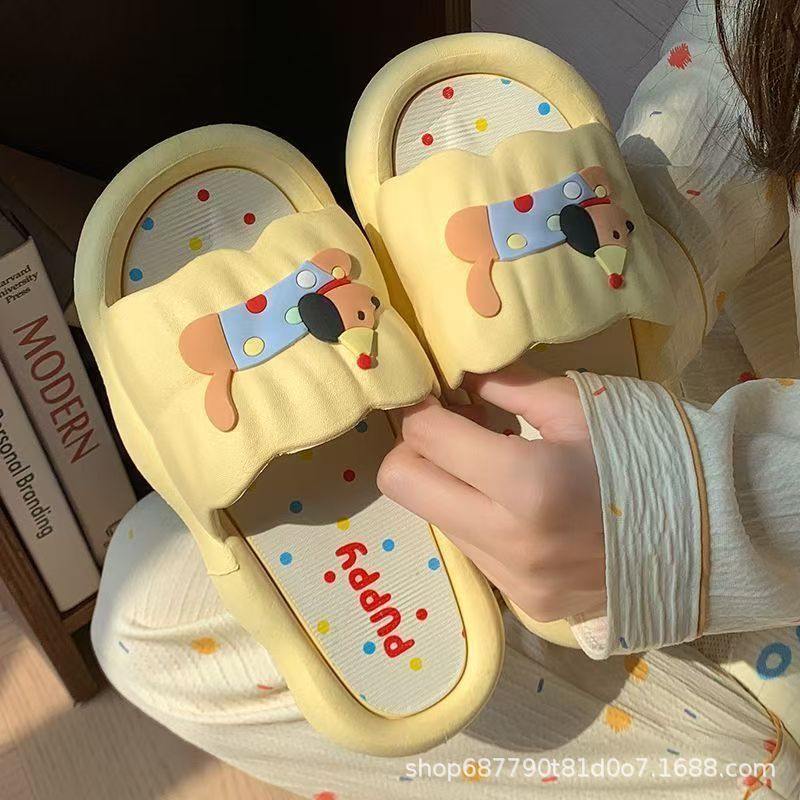 Cartoon Hot Dog Slippers for W - đánh giá và giá Home Outdoor Bathroom