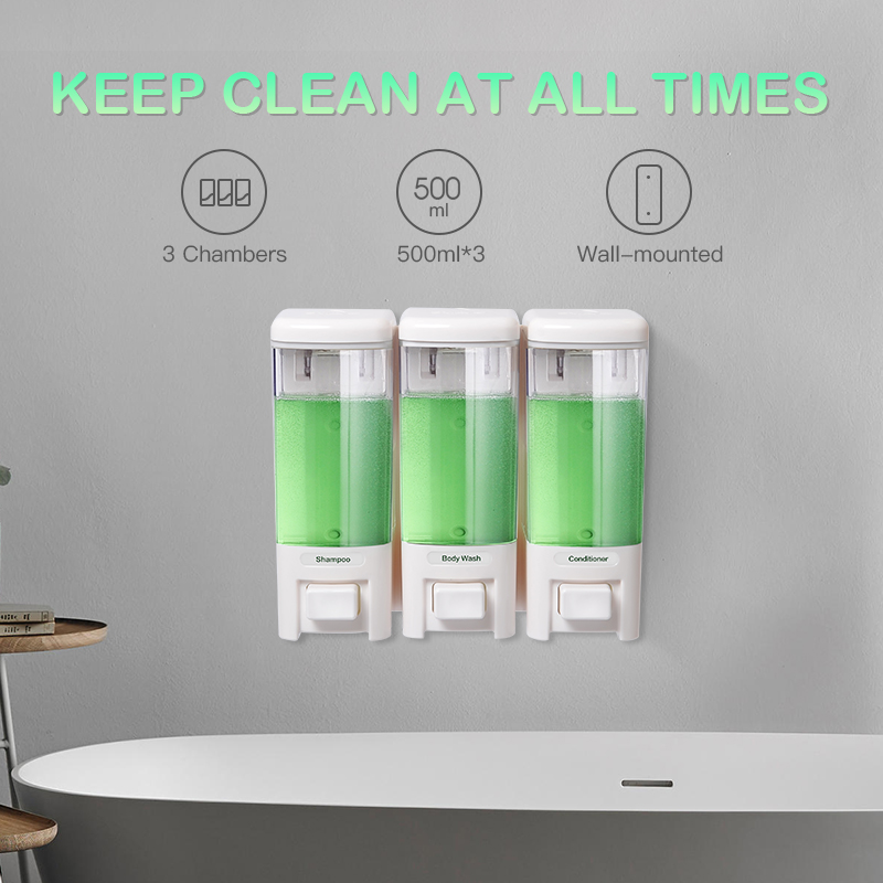 SVAVO Liquid Soap Dispenser Wa - đánh giá và giá Home Bathroom Wall Soap Dispenser