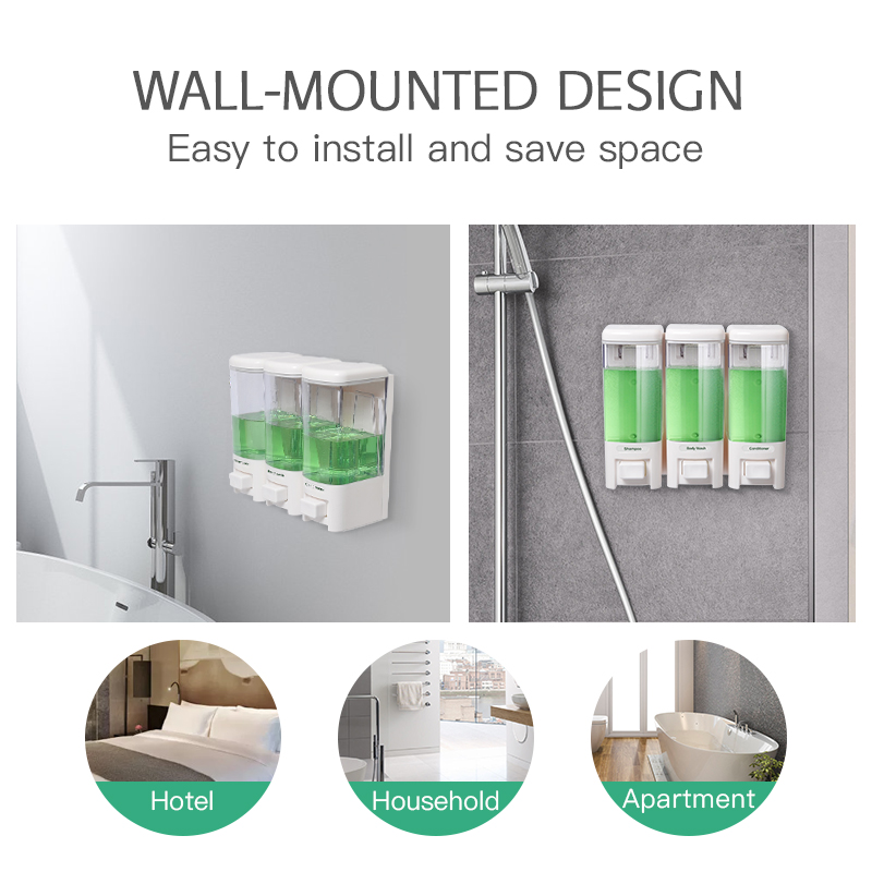 SVAVO Liquid Soap Dispenser Wa - đánh giá và giá Home Bathroom Wall Soap Dispenser