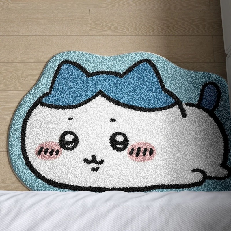 -Chiikawa！！！ Cartoon Rug Anime - đánh giá và giá Home Goods Bathroom