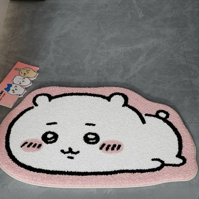 -Chiikawa！！！ Cartoon Rug Anime - đánh giá và giá Home Goods Bathroom