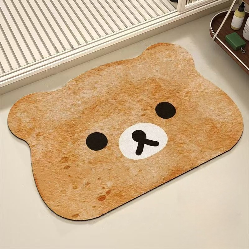 Rilakkuma floor mat Creative a - đánh giá và giá Home Goods Bathroom
