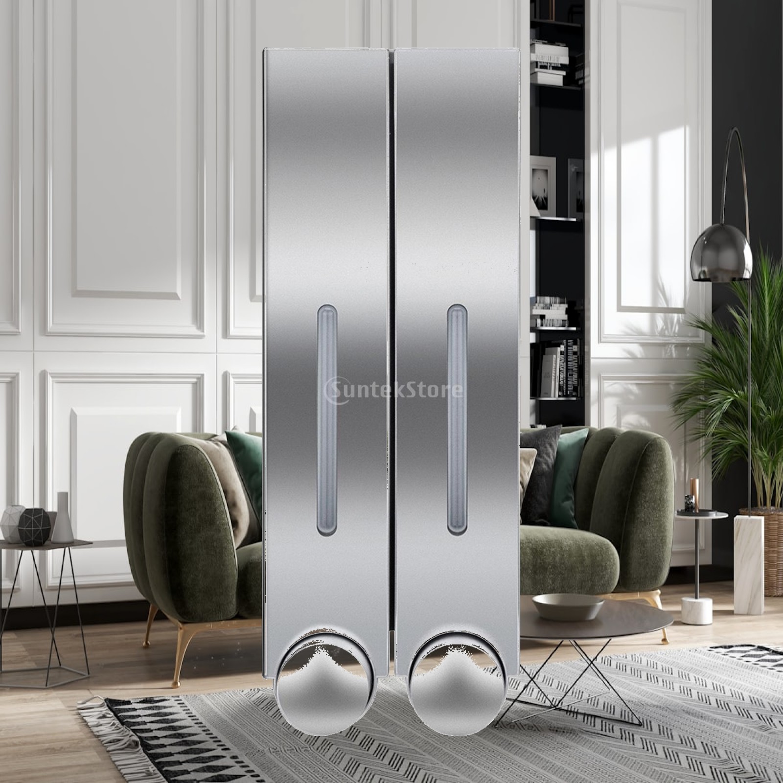 Bathroom Shampoo Conditioner D - đánh giá và giá Home Bathroom Wall Soap Dispenser