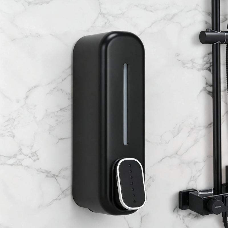 Manual Press ABS Wall‑Mounted  - đánh giá và giá Home Bathroom Wall Soap Dispenser