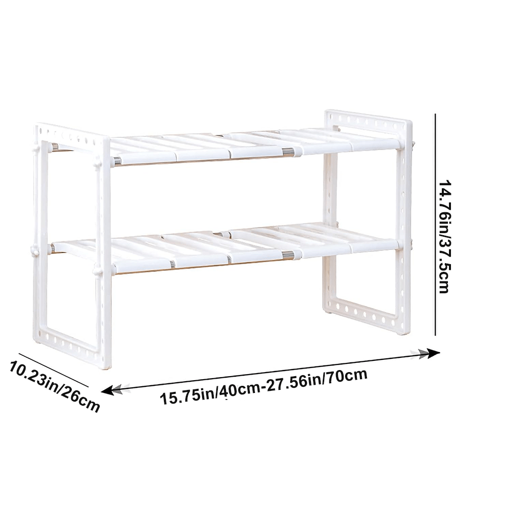 Under Sink Organizer 2-Tier Ex - đánh giá và giá Home Goods Bathroom Cabinets