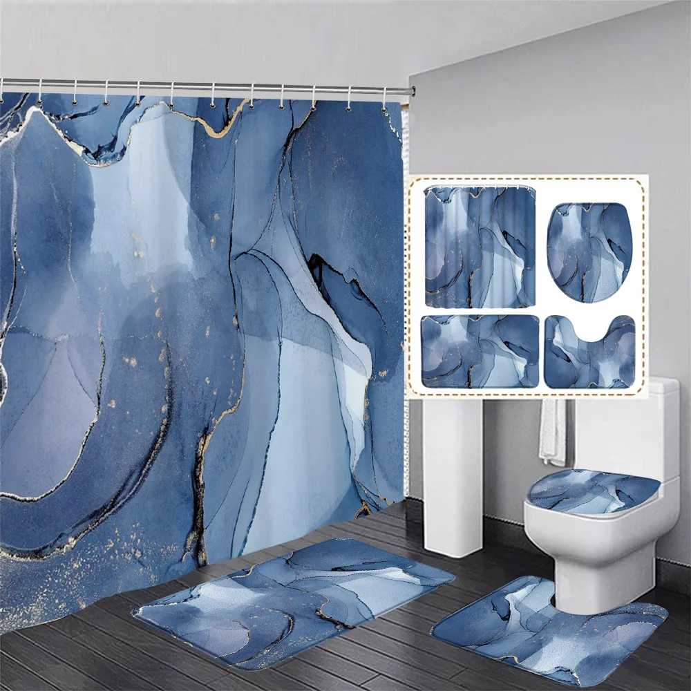 Black Marble Shower Curtain Se - đánh giá và giá Shower Curtain Liner