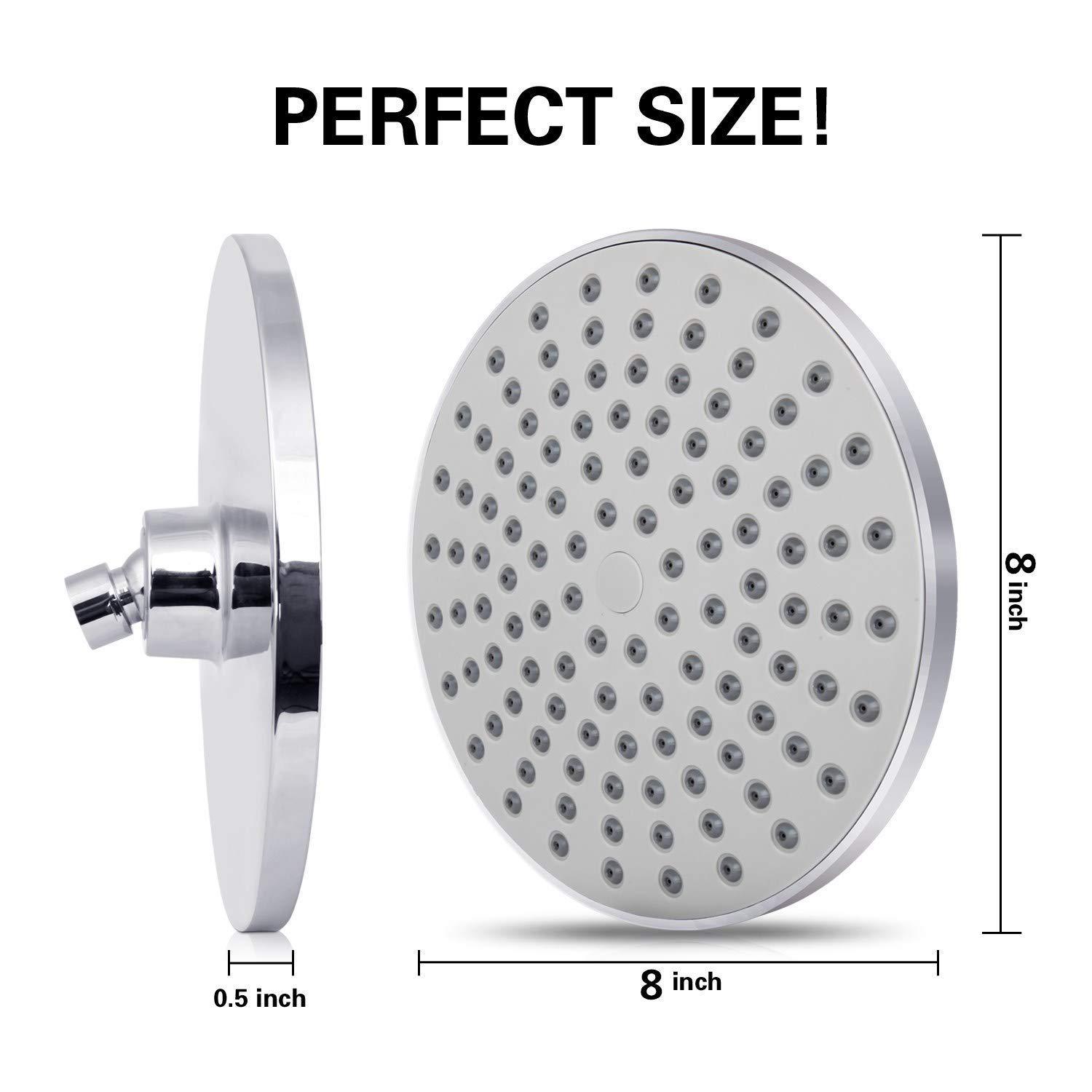 Rainfall Shower Head Big Panel - đánh giá và giá Home Goods Bathroom