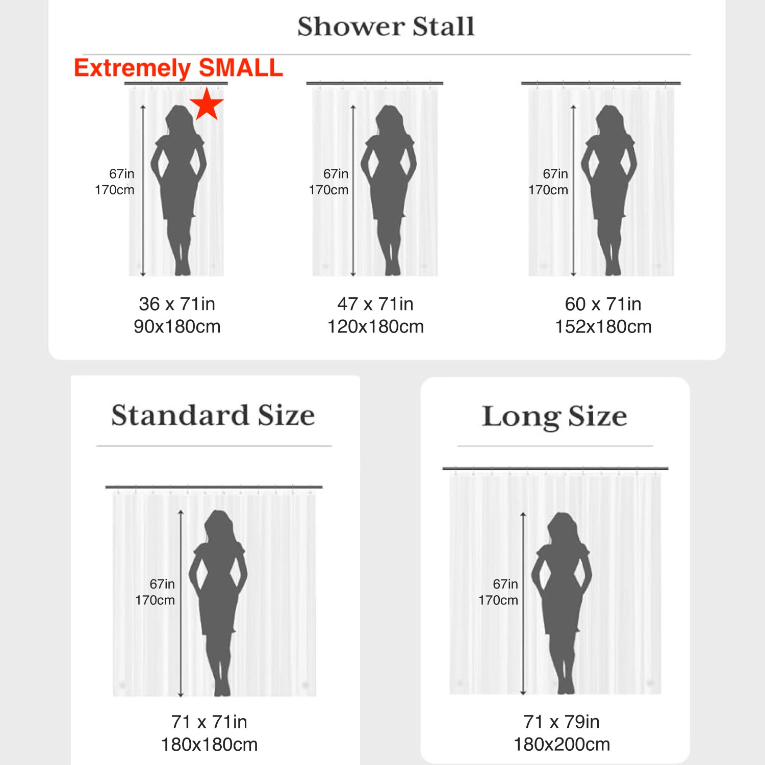 1pc Lightweight Waterproof Cle - đánh giá và giá Shower Curtain Liner