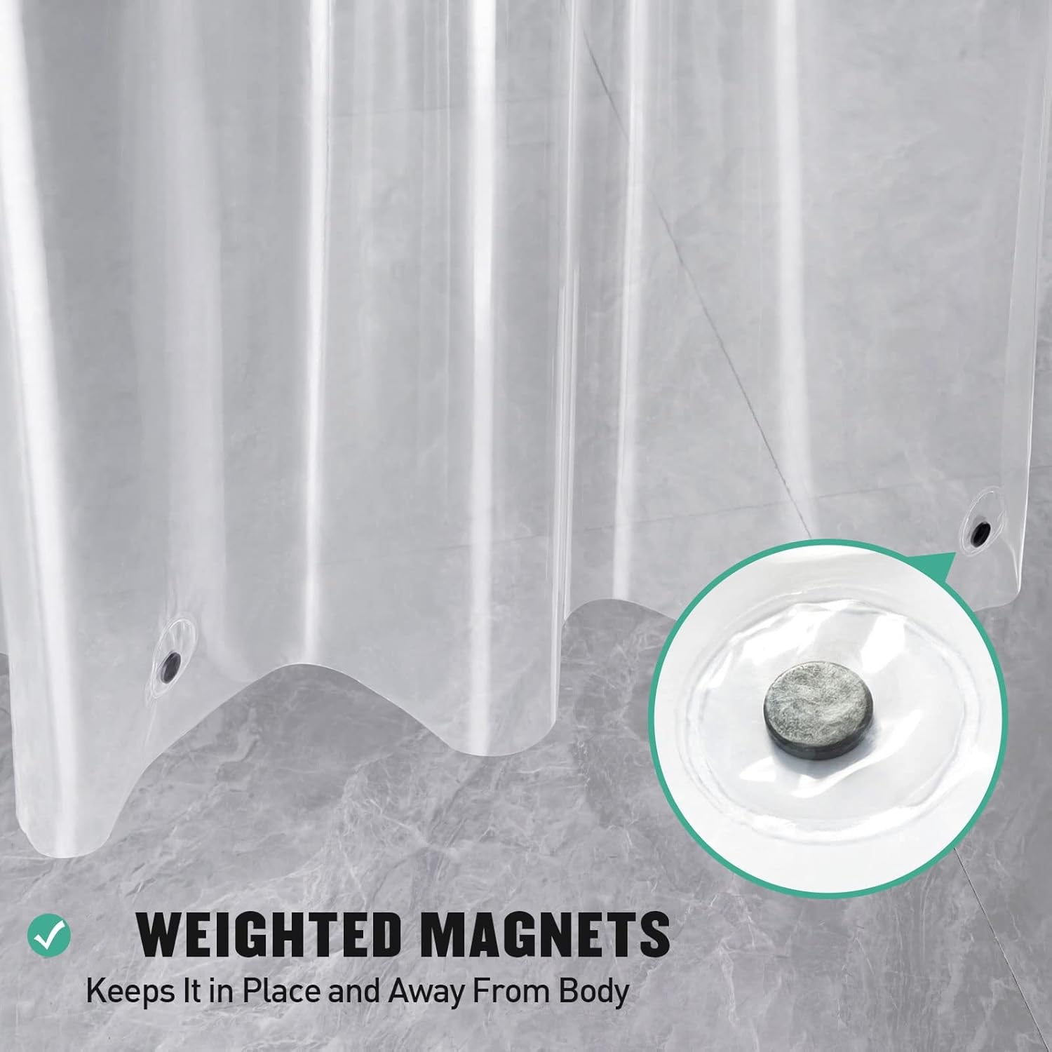 1pc Lightweight Waterproof Cle - đánh giá và giá Shower Curtain Liner