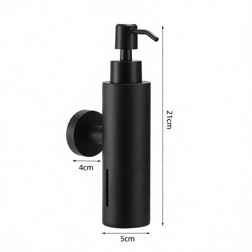 Manual Soap Dispenser Stainles - đánh giá và giá Home Bathroom Wall Soap Dispenser