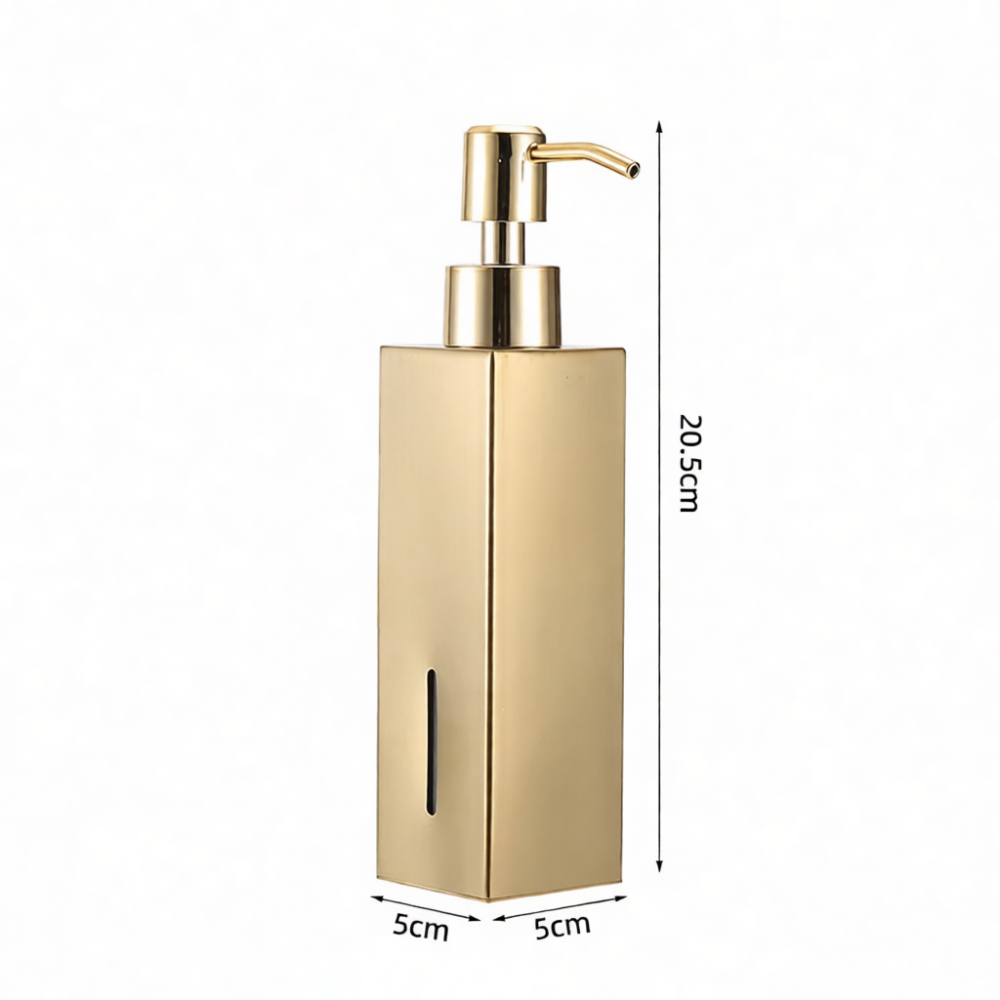 Manual Soap Dispenser Stainles - đánh giá và giá Home Bathroom Wall Soap Dispenser