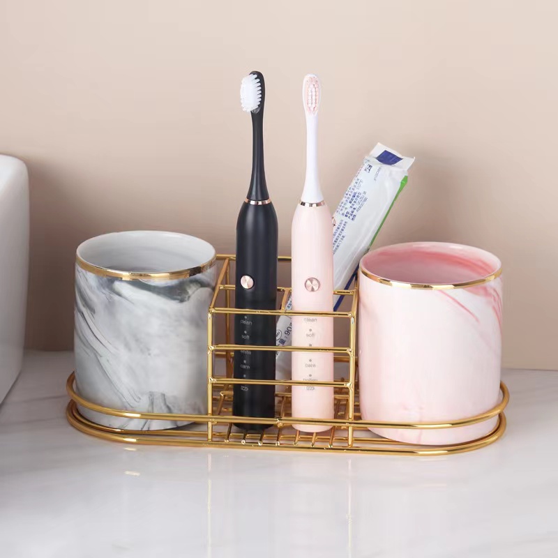 Bàn Chải Đánh Răng Kệ Kéo Để Đ - đánh giá và giá Toothbrush Holder Set