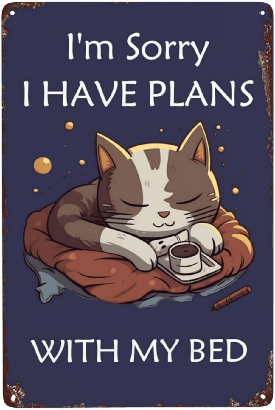 Apology Cat Metal Poster 8X12I - đánh giá và giá Home Bathroom Plan