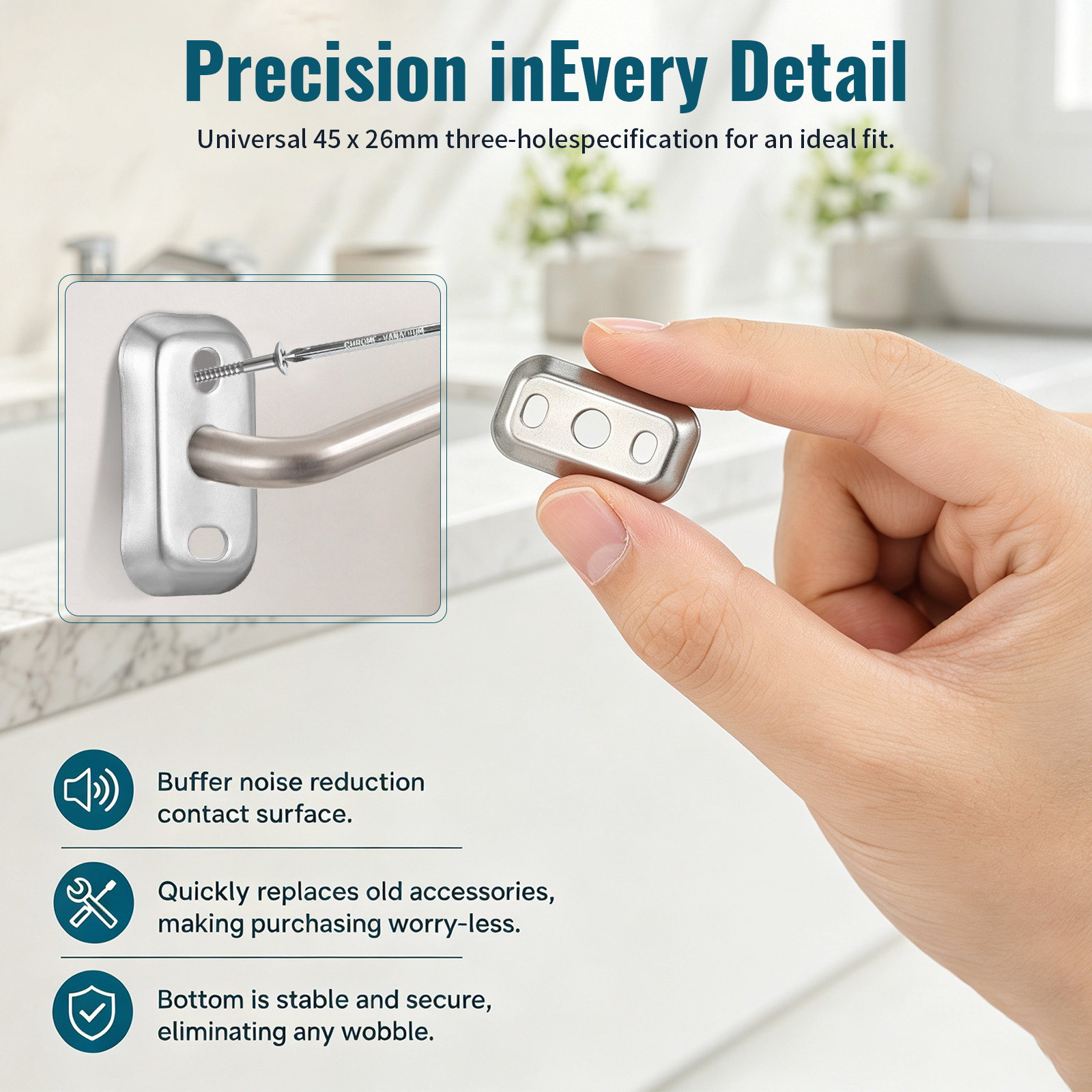 4pcs Stainless Steel Towel Gas - đánh giá và giá Home Bathroom Hardware