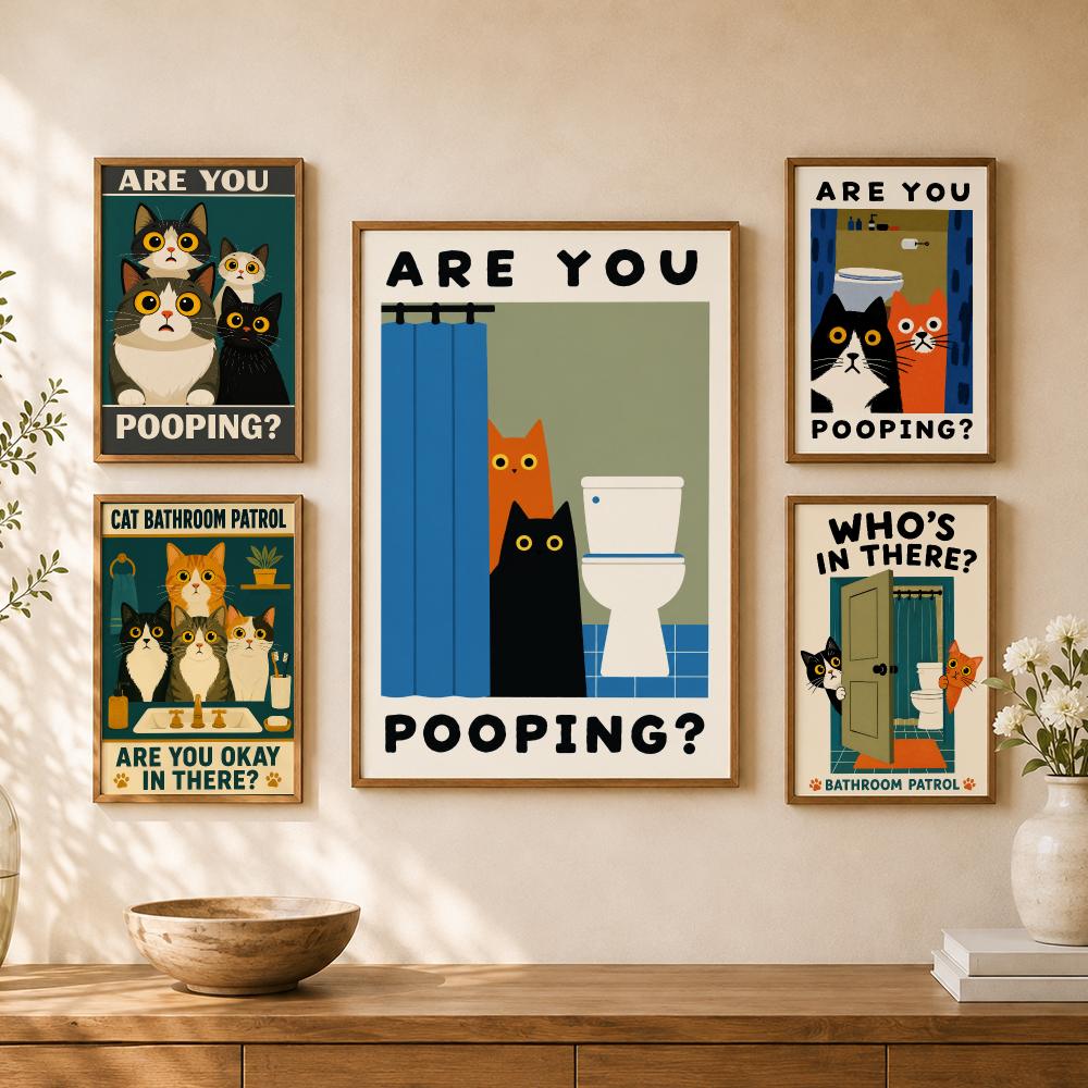 Funny Cats Bathroom Privacy To - đánh giá và giá Home Bathroom Quotes