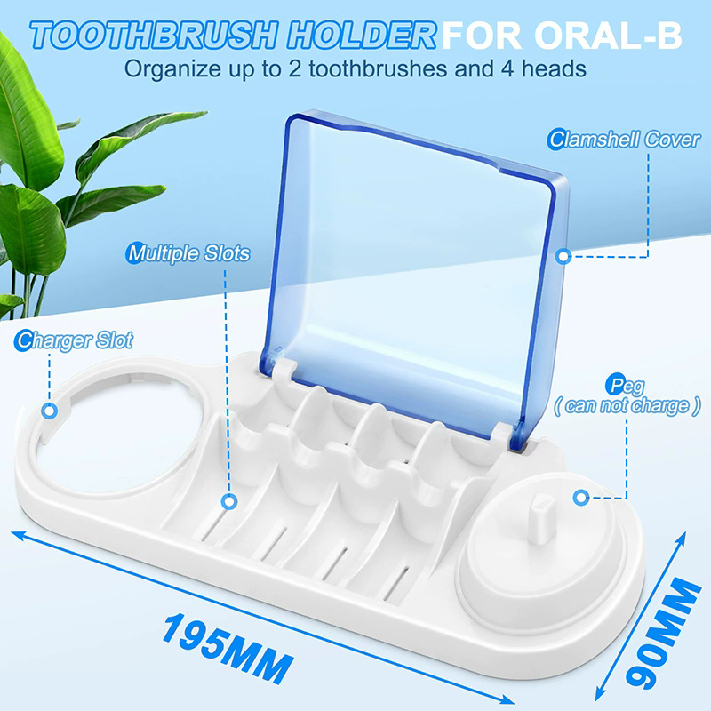 Toothbrush Holder for Oral B E - đánh giá và giá Toothbrush Holder Set
