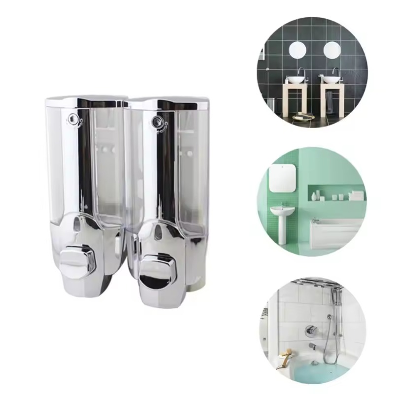 NEW ABS Wall Mounted Soap Disp - đánh giá và giá Home Bathroom Wall Soap Dispenser