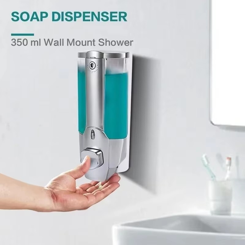 NEW ABS Wall Mounted Soap Disp - đánh giá và giá Home Bathroom Wall Soap Dispenser