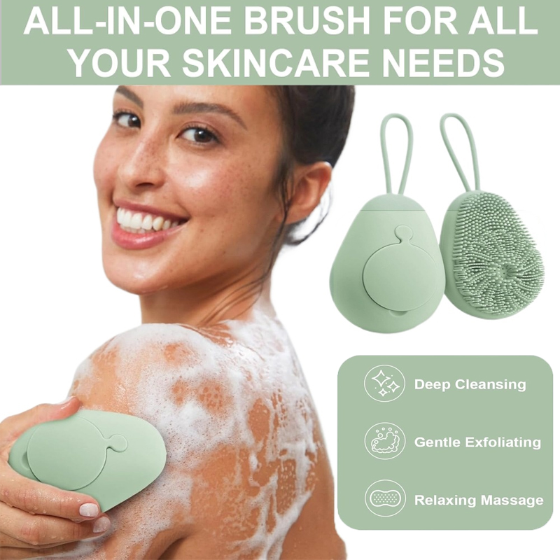 Silicone Soft Exfoliating Body - đánh giá và giá Home Bathroom Cleaning Machine