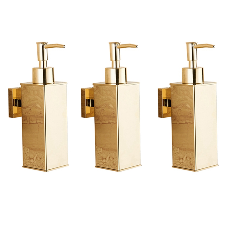 3X Liquid Soap Dispenser Bathr - đánh giá và giá Home Bathroom Wall Soap Dispenser