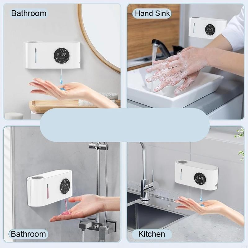 Cảm biến chuyển động J6PE Máy  - đánh giá và giá Home Bathroom Wall Soap Dispenser