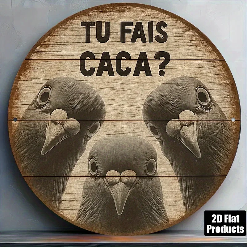 Funny Three Pigeons French Quo - đánh giá và giá Home Bathroom Quotes
