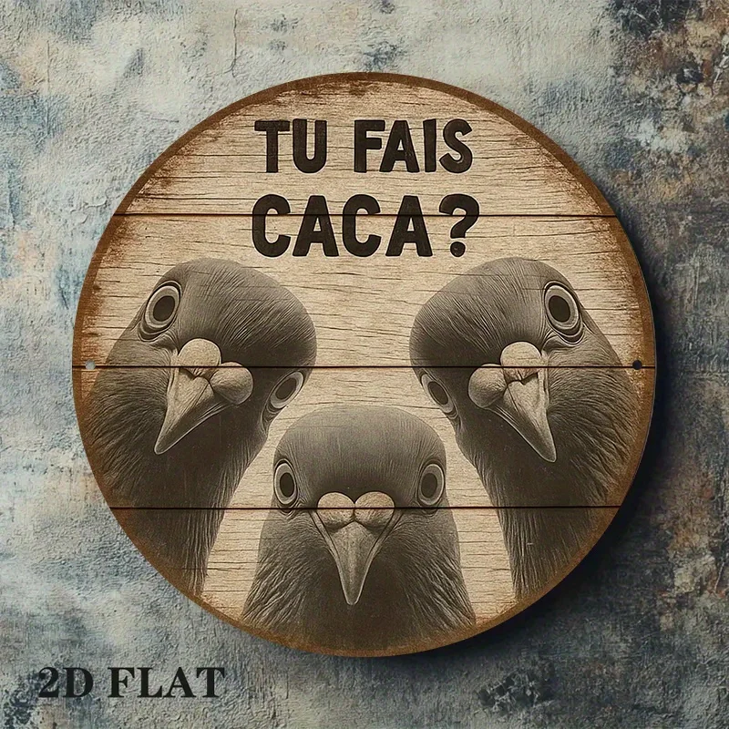 Funny Three Pigeons French Quo - đánh giá và giá Home Bathroom Quotes