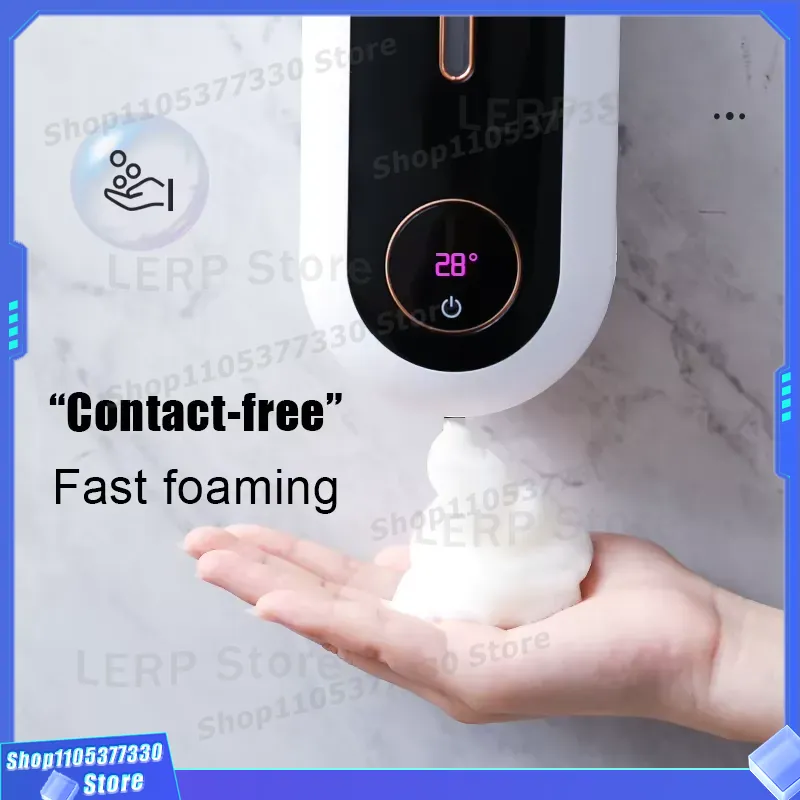 Automatic Electric Foam Soap D - đánh giá và giá Home Bathroom Wall Soap Dispenser