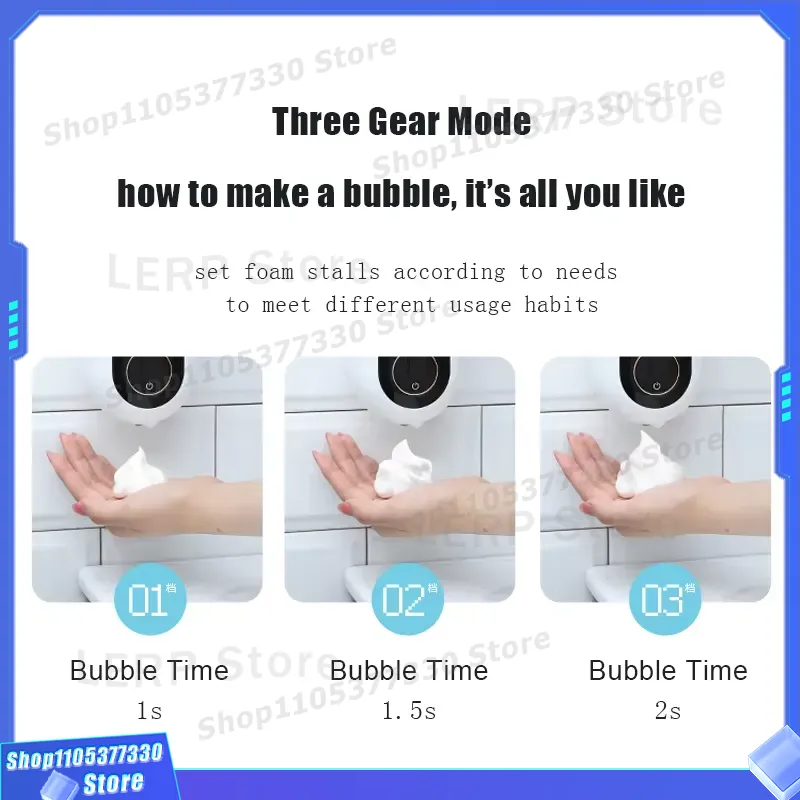 Automatic Electric Foam Soap D - đánh giá và giá Home Bathroom Wall Soap Dispenser