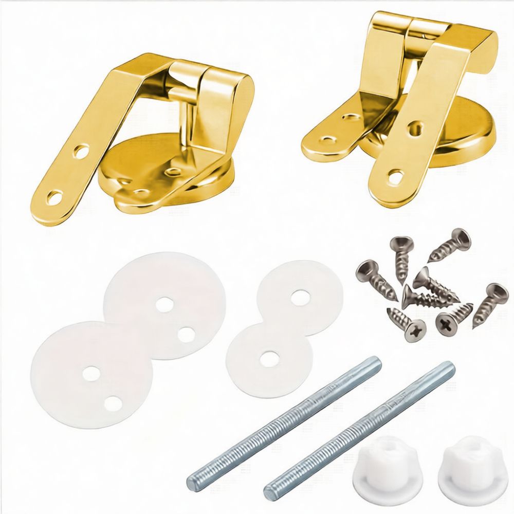 Sturdy Zinc Alloy Gold Toilet  - đánh giá và giá Home Bathroom Fittings