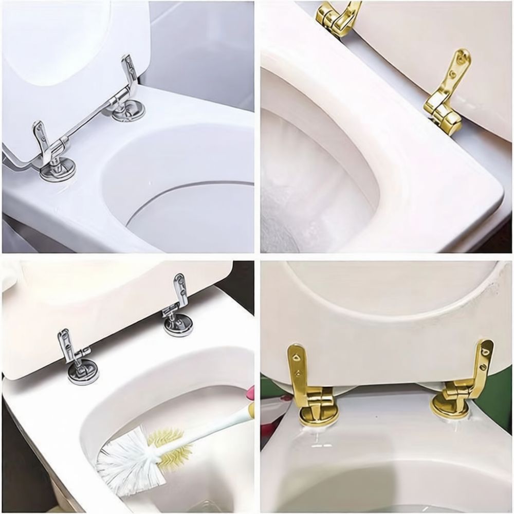 Sturdy Zinc Alloy Gold Toilet  - đánh giá và giá Home Bathroom Fittings