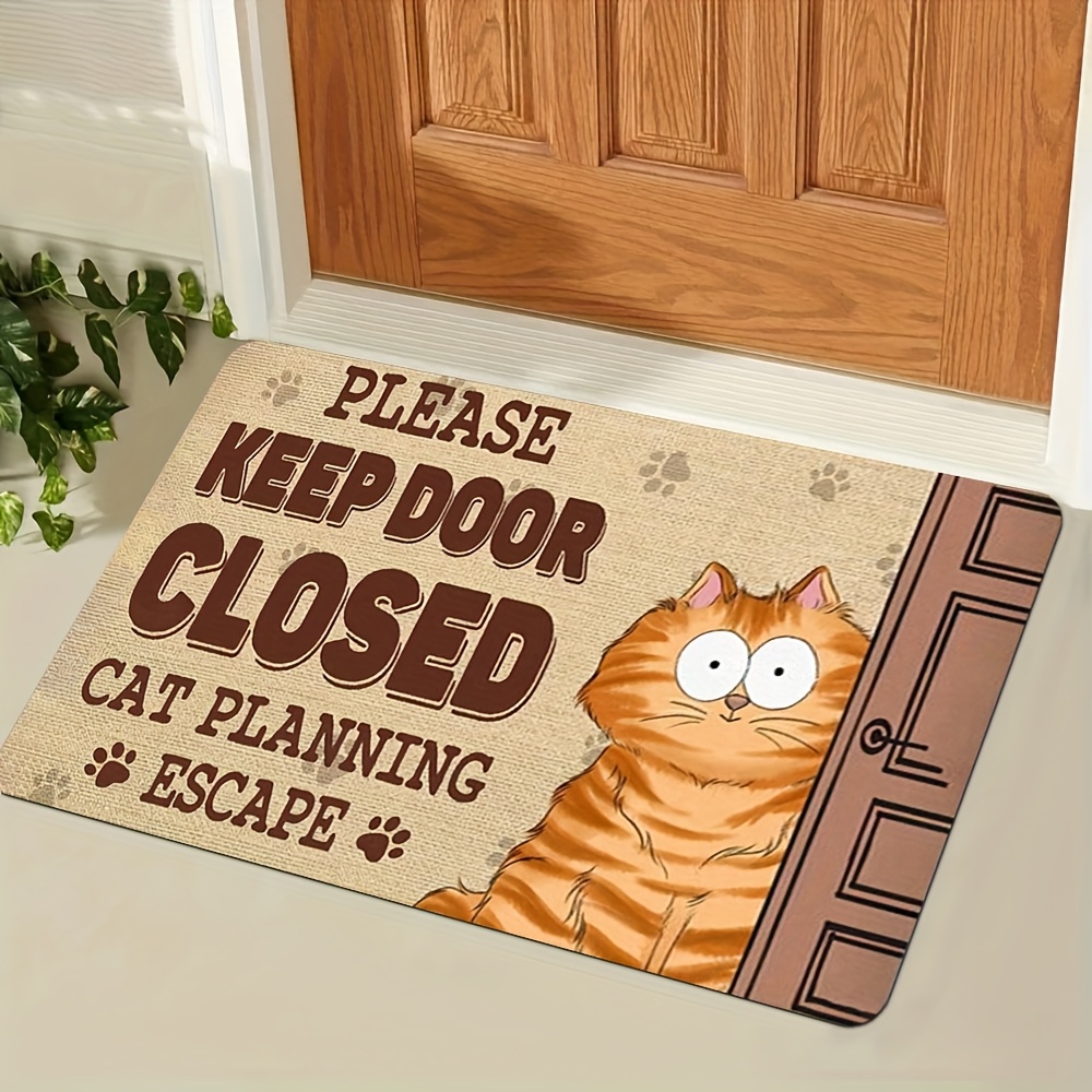 1pc Escape‑Planning‑Cat Print  - đánh giá và giá Home Bathroom Plan