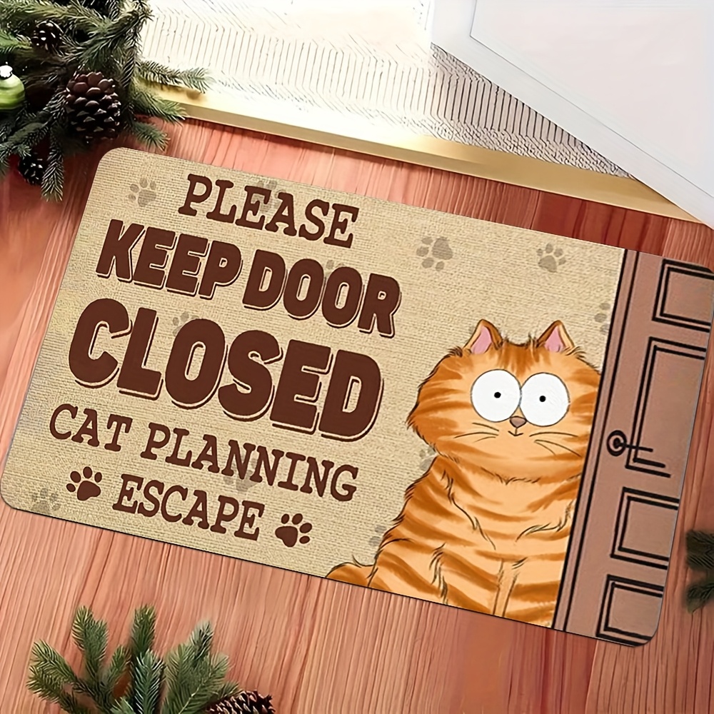 1pc Escape‑Planning‑Cat Print  - đánh giá và giá Home Bathroom Plan