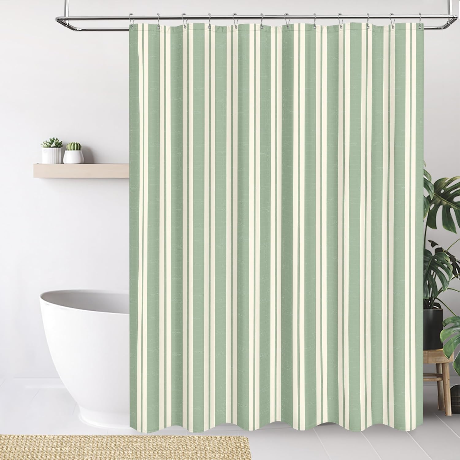 Striped Shower Curtain Waterpr - đánh giá và giá Shower Curtain Liner