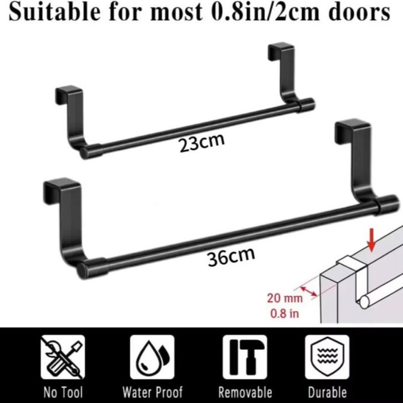 Towel Rod Steel Metal Wire Ove - đánh giá và giá Home Goods Bathroom Cabinets